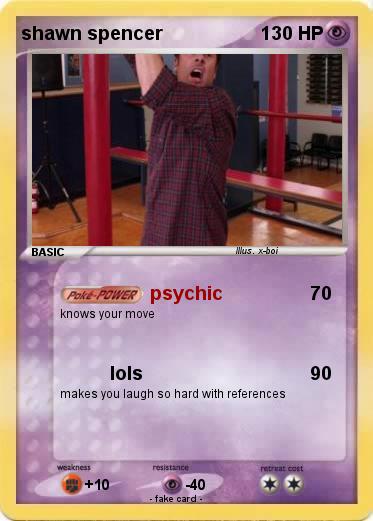 Pokemon shawn spencer