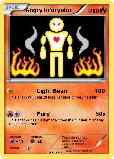 Pokemon Angry Infuryator