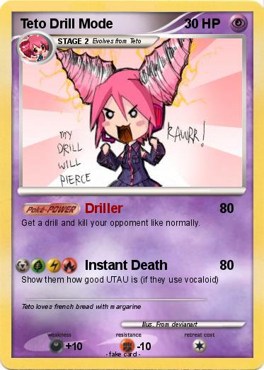 Pokemon Teto Drill Mode