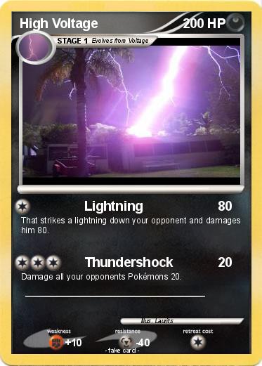 Pokemon High Voltage