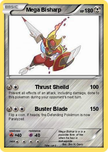 Pokemon Mega Bisharp