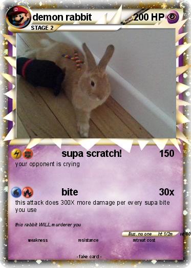 Pokemon demon rabbit