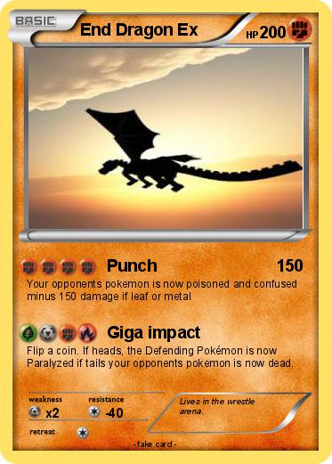 Pokemon End Dragon Ex