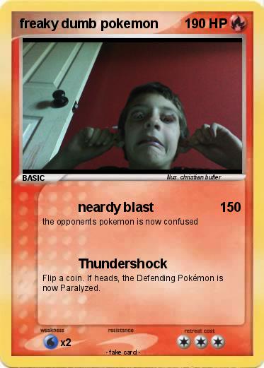 Pokemon freaky dumb pokemon