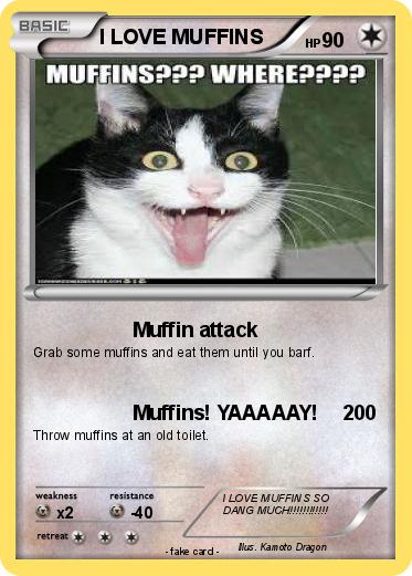 Pokemon I LOVE MUFFINS