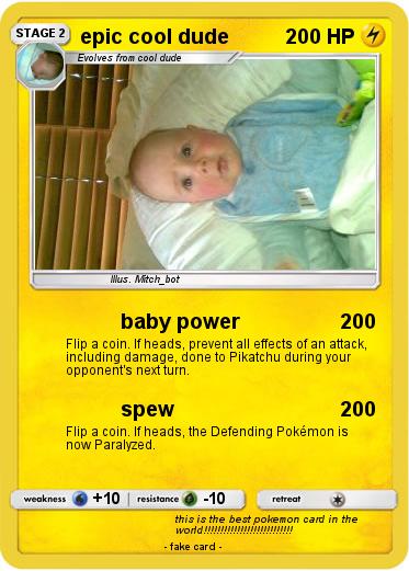 Pokemon epic cool dude