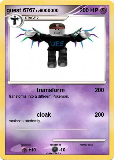 Pokemon guest 6767