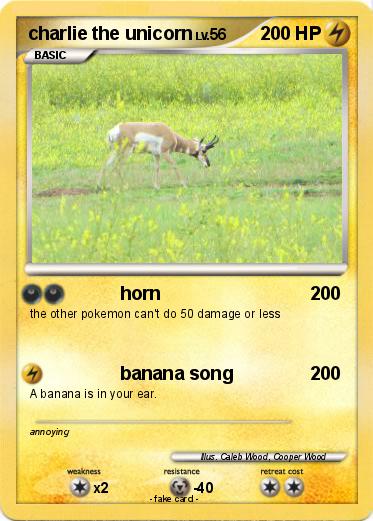 Pokemon charlie the unicorn