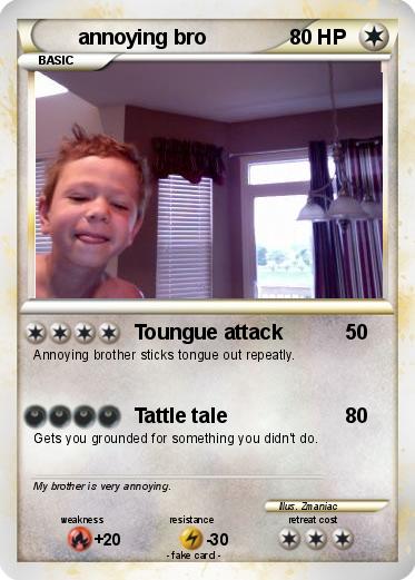 Pokemon annoying bro