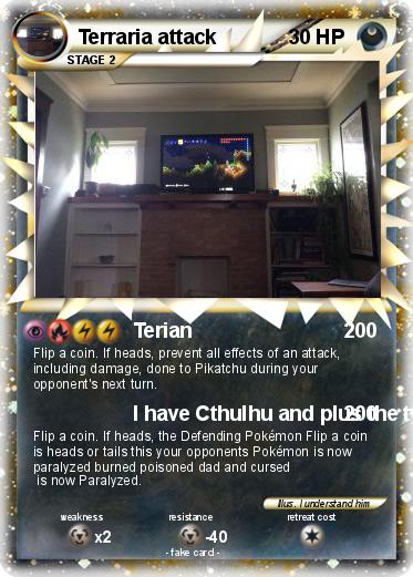 Pokemon Terraria attack