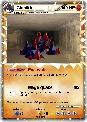 Pokemon Gigalith
