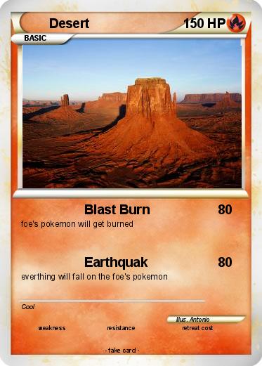 Pokemon Desert