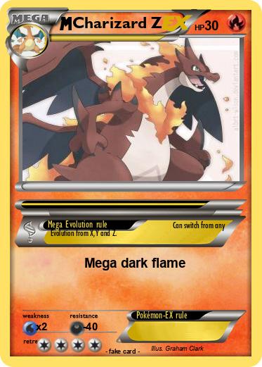 Pokemon Charizard Z
