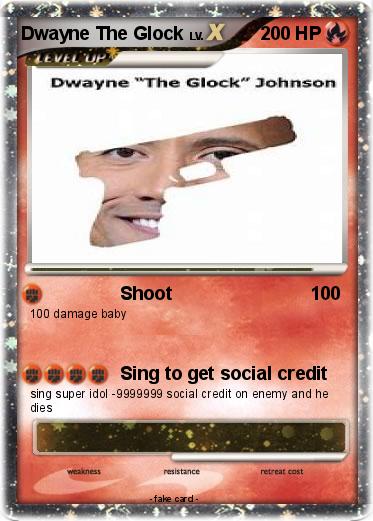Pokemon Dwayne The Glock