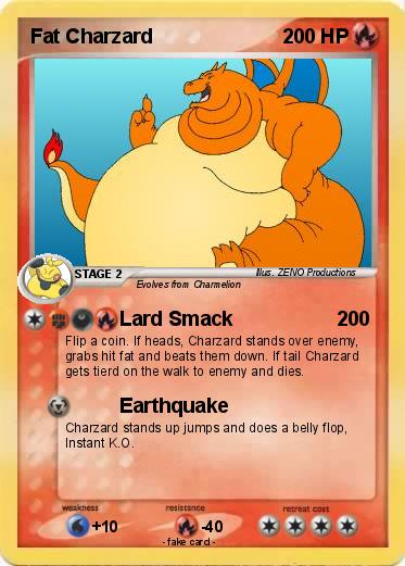 Pokemon Fat Charzard