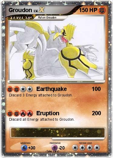 Pokemon Groudon