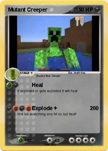 Pokemon Mutant Creeper