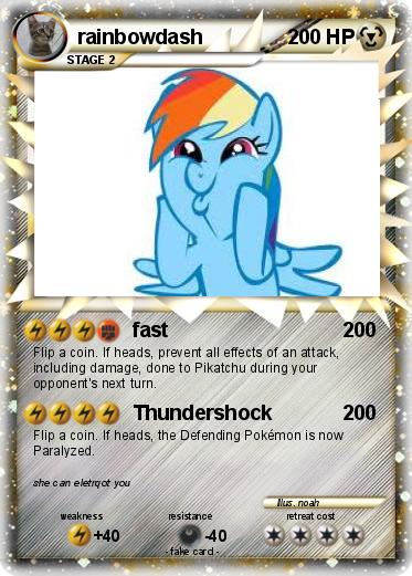 Pokemon rainbowdash