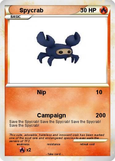 Pokemon Spycrab