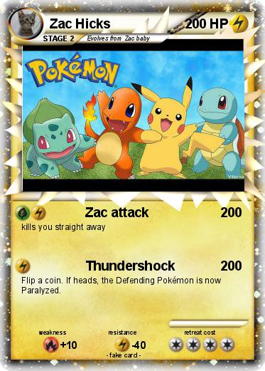 Pokemon Zac Hicks