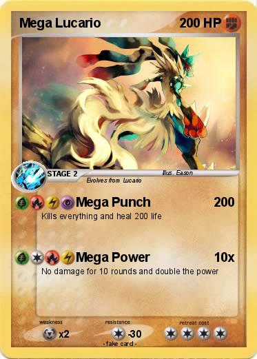 Pokemon Mega Lucario