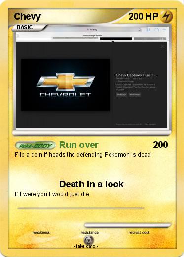 Pokemon Chevy