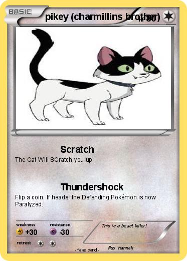 Pokemon pikey (charmillins brother)