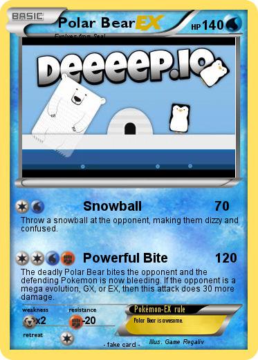 Pokemon Polar Bear