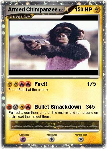 Pokemon Armed Chimpanzee