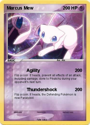 Pokemon Marcus Mew