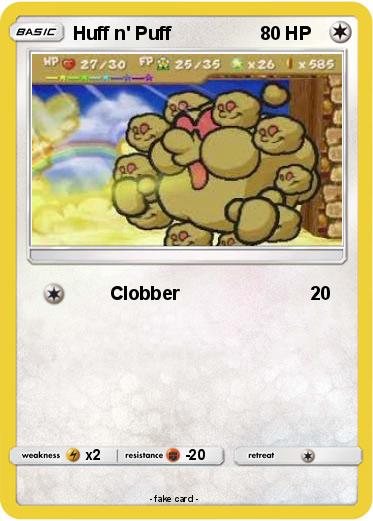 Pokemon Huff n' Puff