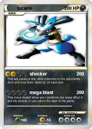 Pokemon lucario