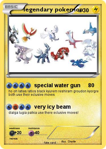 Pokemon legendary pokemon