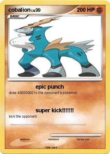 Pokemon cobalion