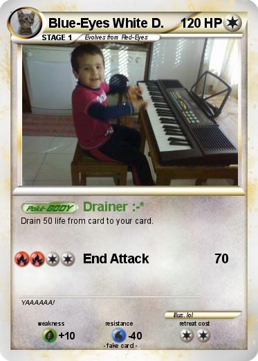 Pokemon Blue-Eyes White D.