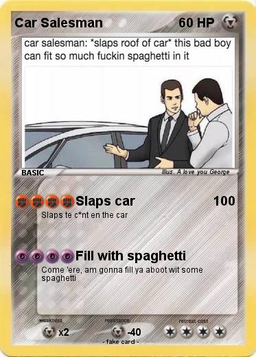 Pokemon Car Salesman