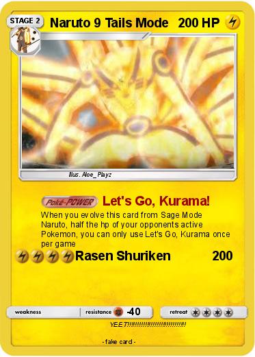 Pokemon Naruto 9 Tails Mode Pokemon Naruto 9 Tails Mode
