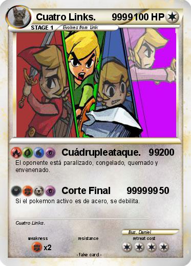 Pokemon Cuatro Links.      9999