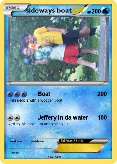 Pokemon sideways boat