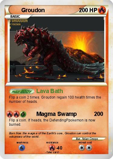 Pokemon Groudon