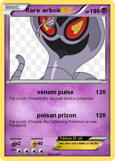 Pokemon flare arbok
