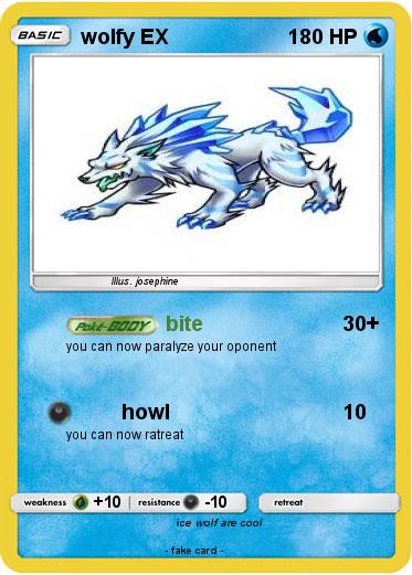 Pokemon wolfy EX