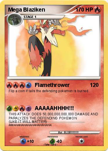 Pokemon Mega Blaziken