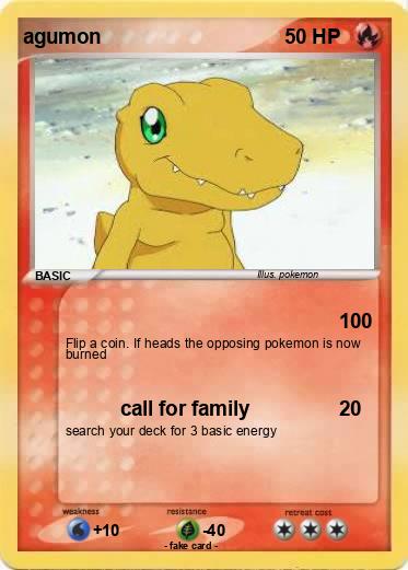 Pokemon agumon