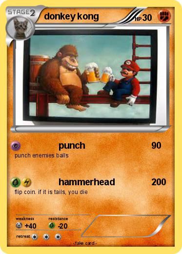 Pokemon donkey kong
