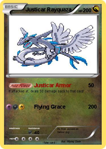 Pokemon Justicar Rayquaza