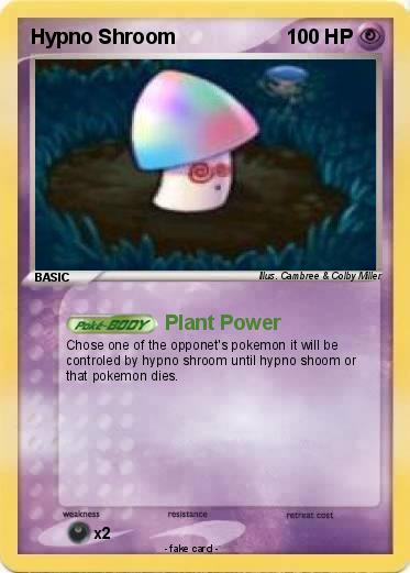 Pokemon Hypno Shroom