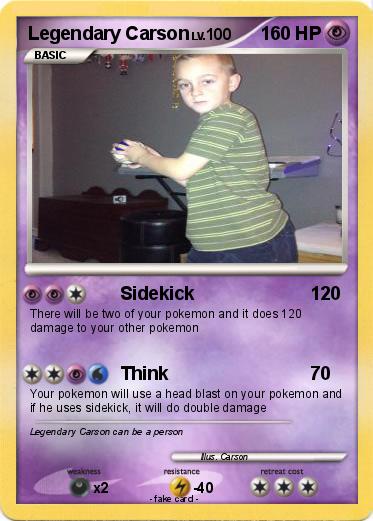 Pokemon Legendary Carson
