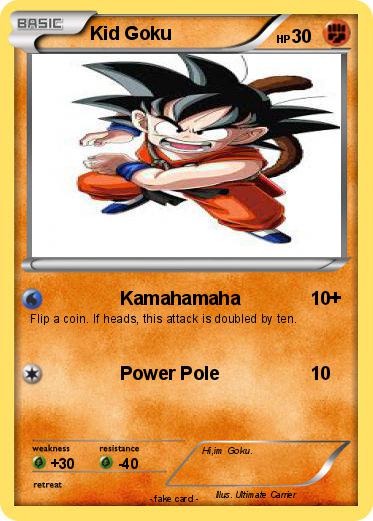 Pokemon Kid Goku