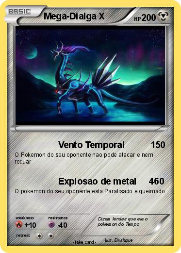 Pokemon Mega-Dialga X
